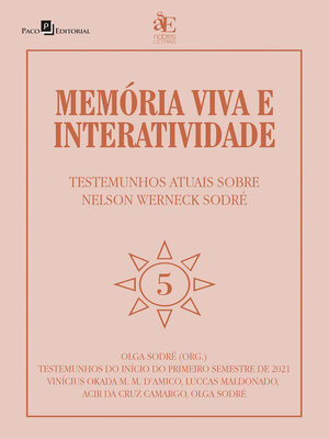cover image of Memória viva e interatividade (Volume 5)